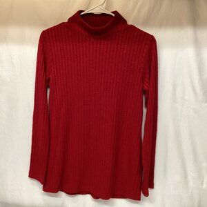 XXS MOCK NECK TUNIC SUSAN GRAVER -Redwine FINAL MARKDOWN